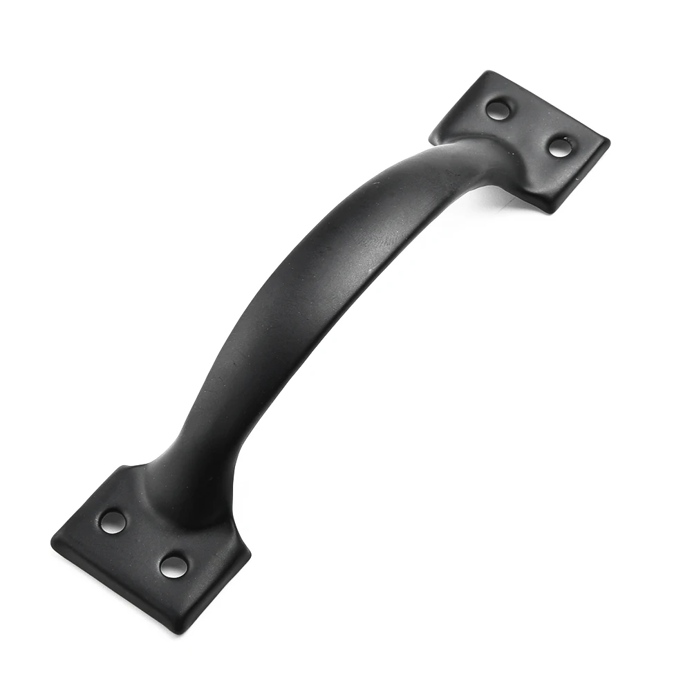 خمر الحديد الزهر مقبض سحب الباب خزانة لخزانة ملابس بأدراج مع تصاعد مسامير خزانة حديد مقبض باب المنزل بسيط