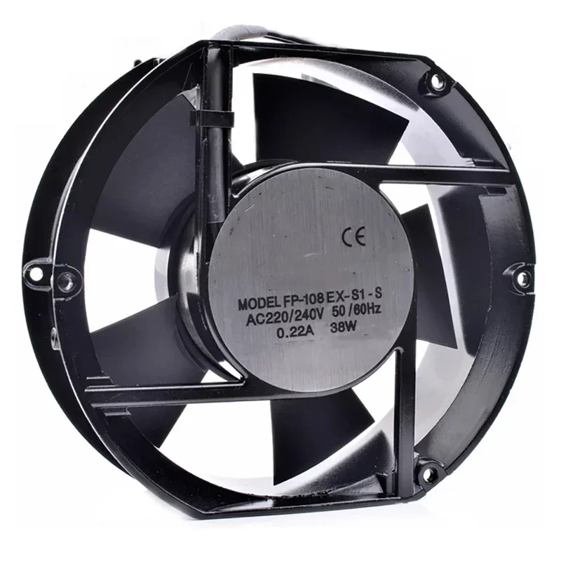 

N NEW cooling fan for FP-108EX-S1-S FP-108EX-S1-B 17250 17251 172x150x51mm 110V 220V 380V 38W cabinet metal heat-resistant