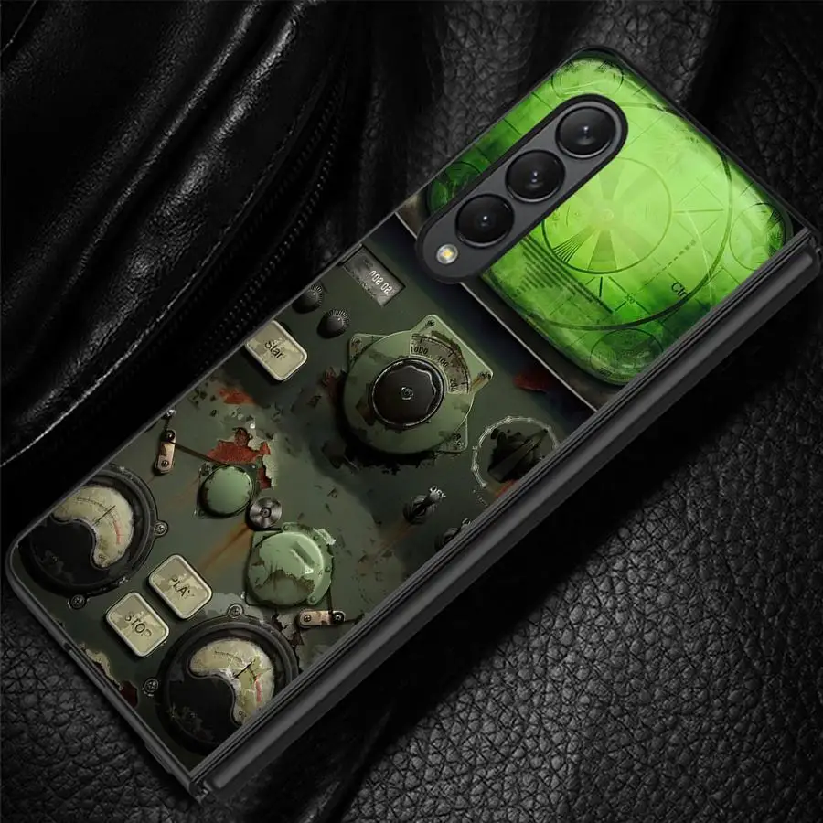 Case for Samsung Galaxy Z Fold 8 Ultra ZFold4 ZFold7 Z Fold 7 6 5 4 3 ZFold3 ZFold5 ZFold6 Phone Shell Funda War Damage Detector