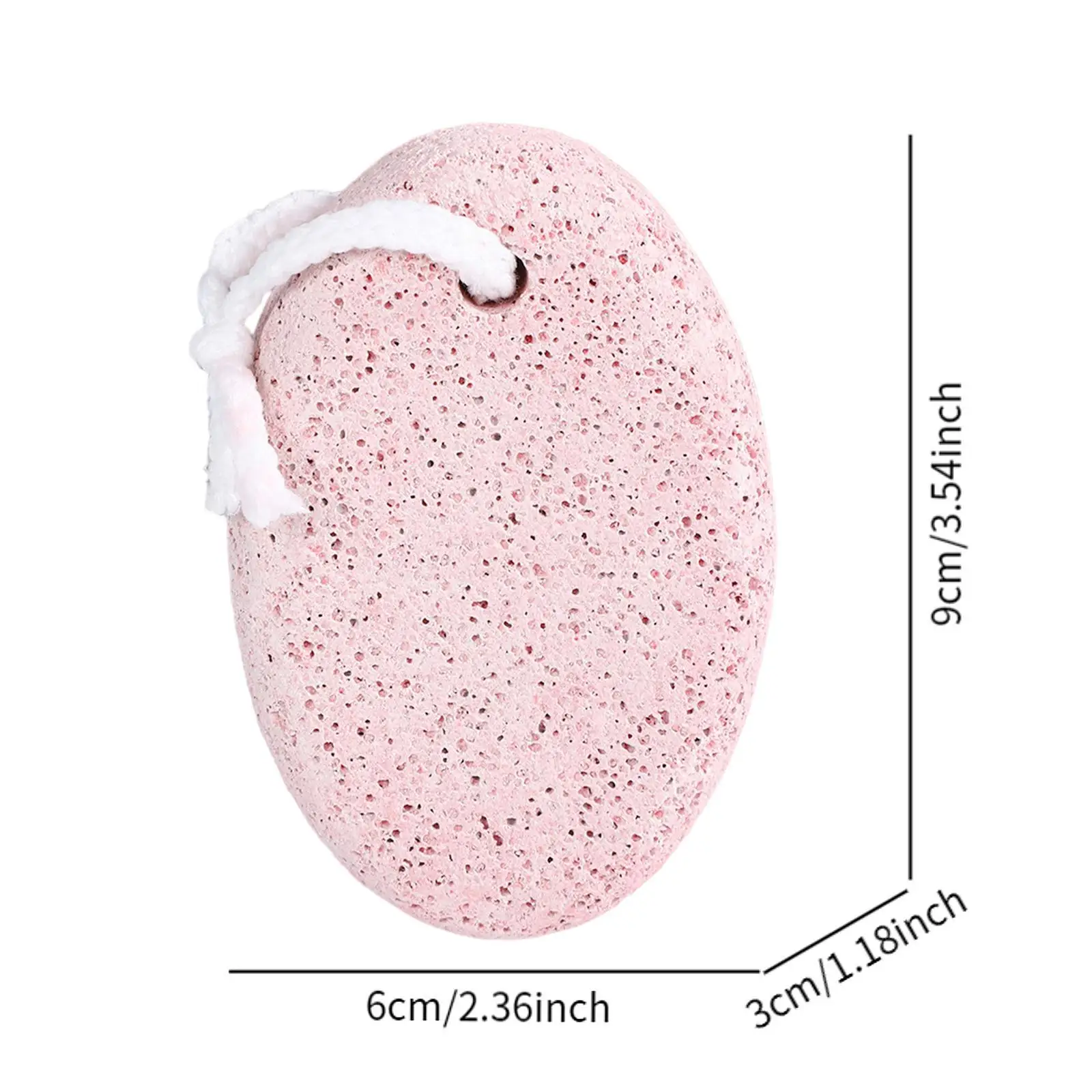 Volcanic Feet Stone Pedicure Tool Professional Practical Callus Remover Foot Scrubber for Dead Skin Removal for Feet Heel Hands