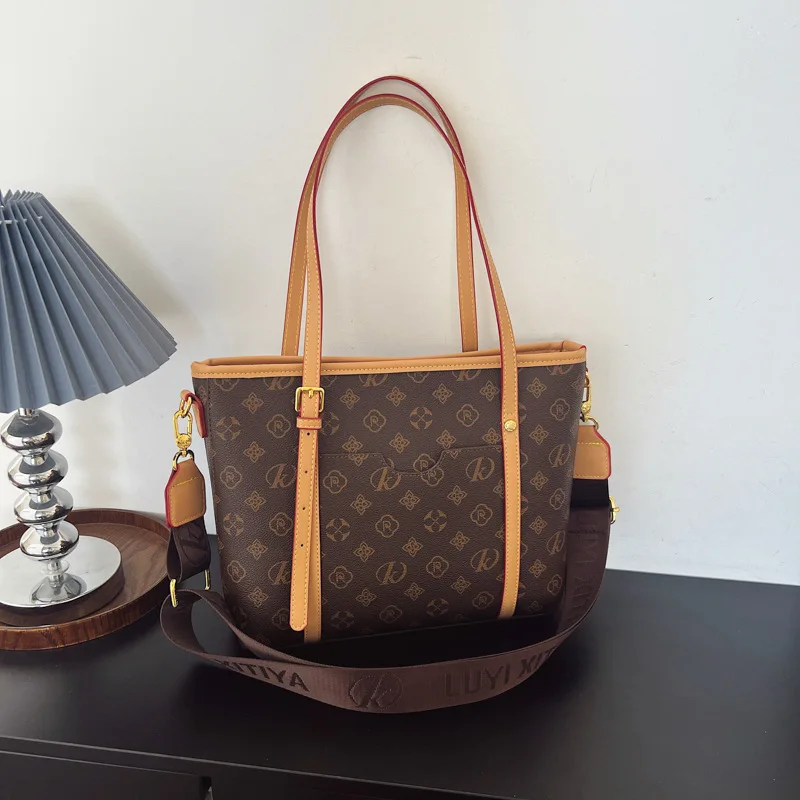Retro Pattern Tote Handbag for Women, Large Top Handle Shoulder Bag, 2 Ways to Carry Purse for Office, Shopping & Travel