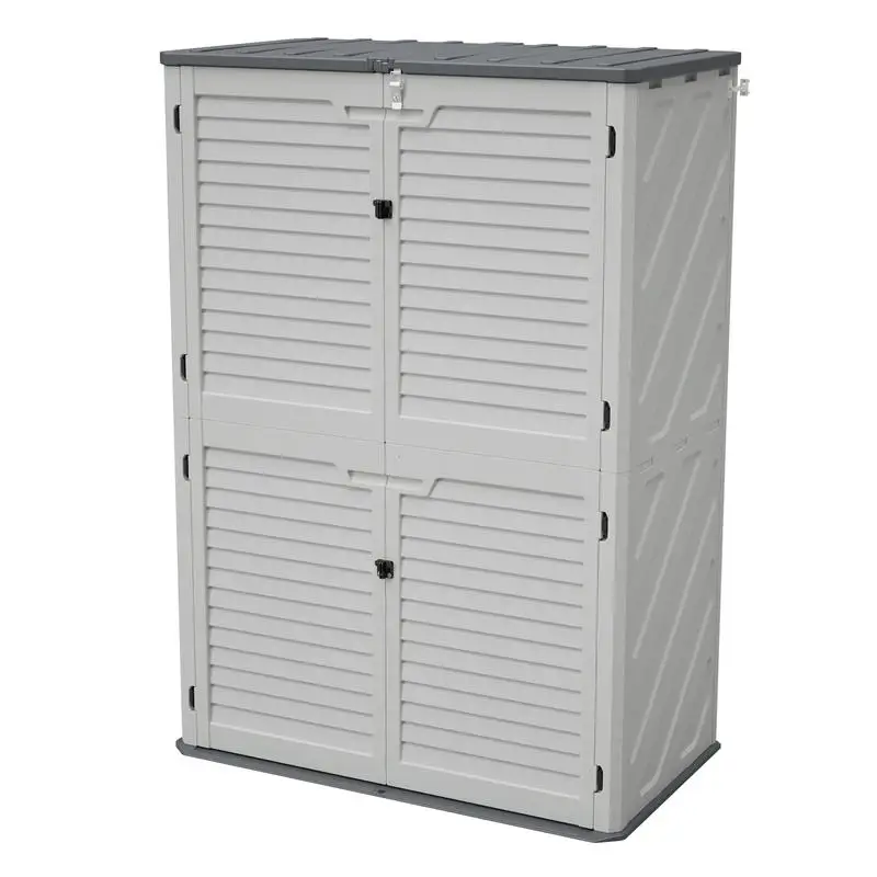 

Weatherproof Resin Garden Storage - Spacious, UV Resistant, Non-Partitioned Equipment Organizer