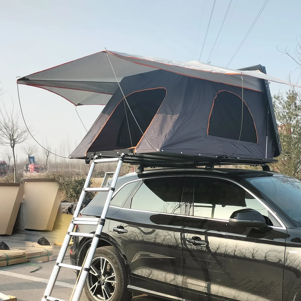 

New Design Aluminium Shell Camping SUV Hard Cover Car Roof Top Tent for Sale Naturehike Gazebo