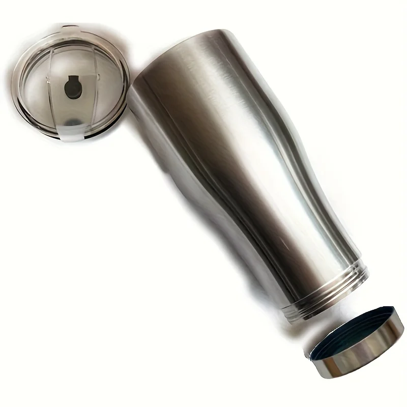 Stainless Steel Coffee Mug Tumbler Diversion Safe Water Bottle Stash Box Hidden Bottom Storage