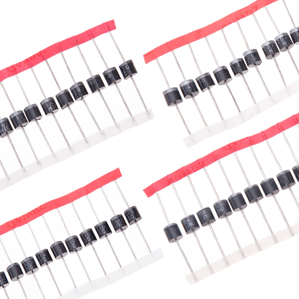 10SQ045 6A10 RL207 RL257 MUR460 Rectifier Diode Mixed Kit 6A10 10A10 20A10 DB3 RL207 Electronic Components MUR4100E 10SQ045 view 6