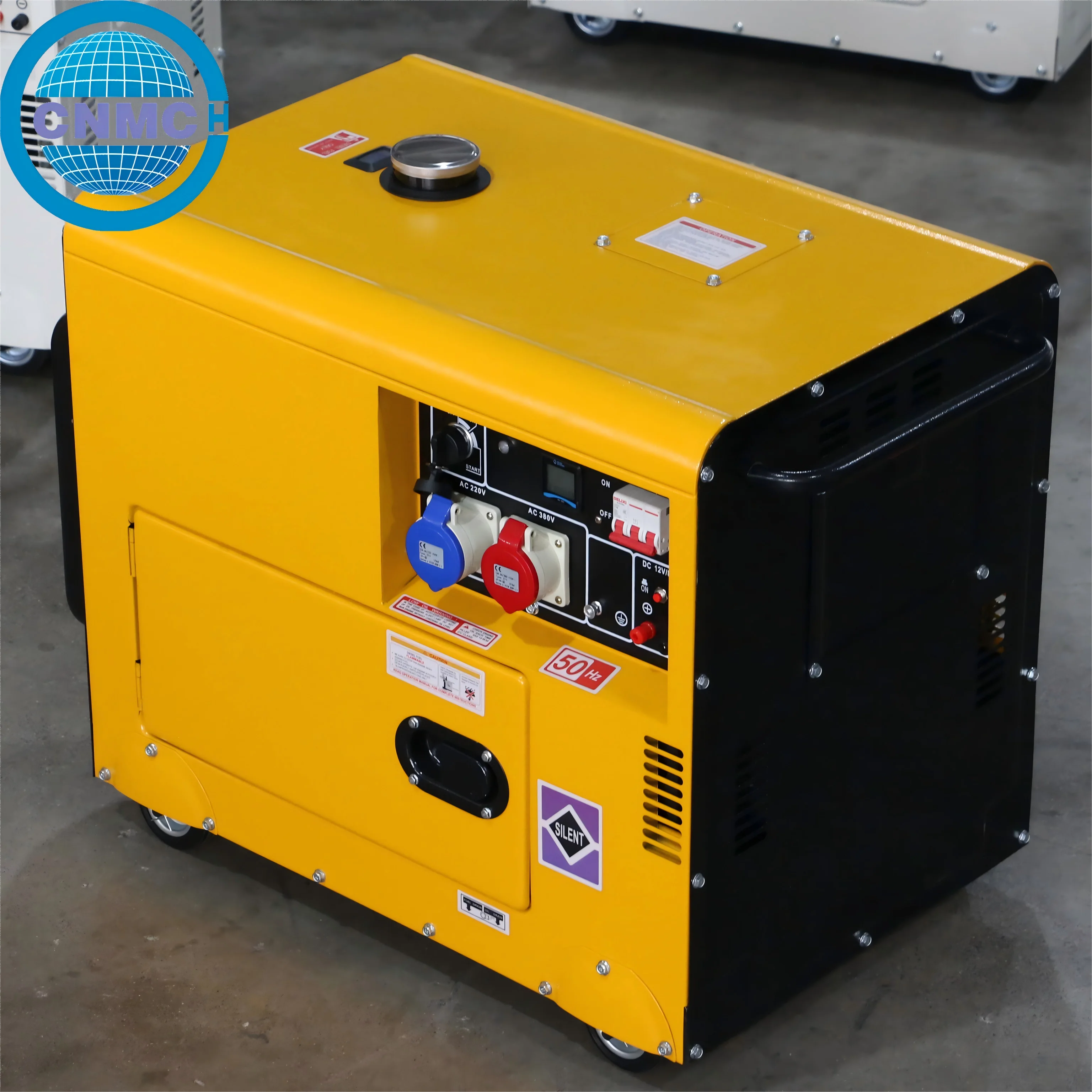 

6500Watt 110V/220V 60HZ Diesla Quiet Lightweight Generator Emergency Power Supply Suitable for Household Electricity Genset