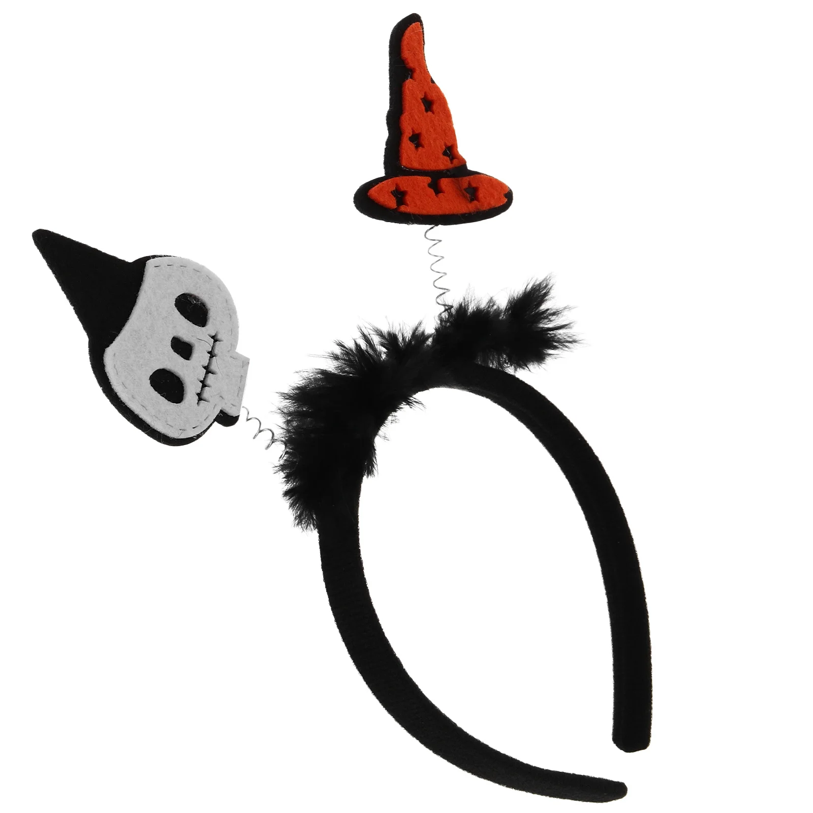 

Повязка на голову с черепом на Хэллоуин, костюм для вечеринки, обруч для волос, прочный аксессуар из цинкового сплава для косплея и фотосессий