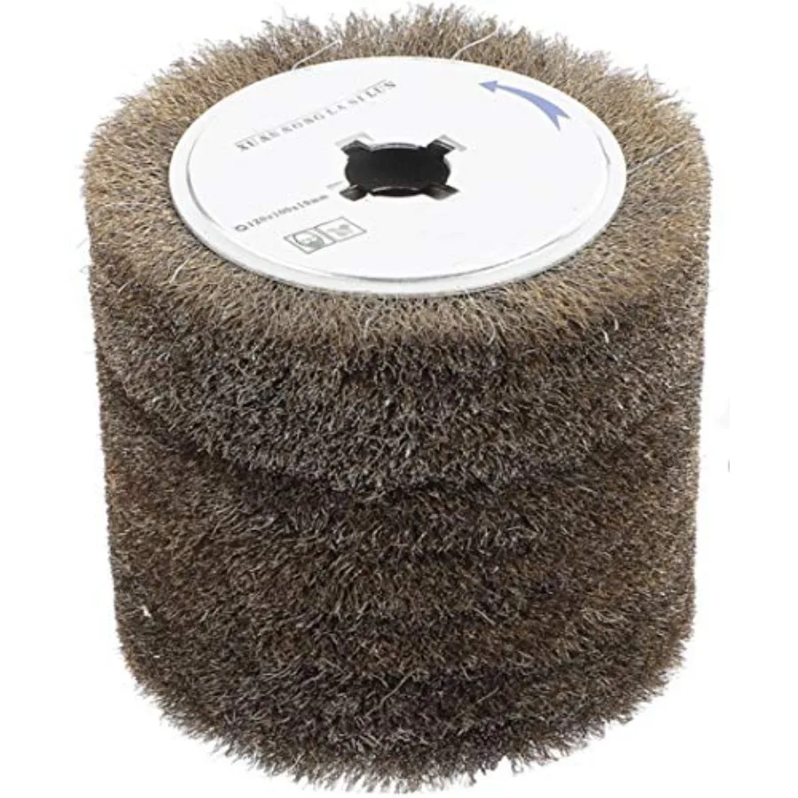 

Copper Coated Steel Wire Drawing Polishing Wheel Surface Finishing Tool for Stainless Steel Aluminum Metal Wood 0.15mm Copper C