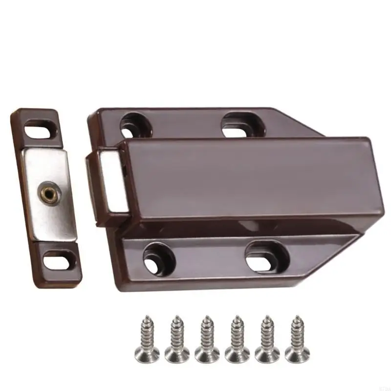 M7DA Push magnetico per aprire chiusure della porta armadio con viti impostare l'installazione fissa a 4 fori per liscia