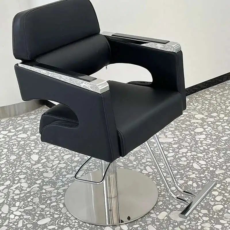 

Modern Dressing Barber Chair Luxury Beauty Woman Shampoo Comfort Barber Chair Make Up Cosmetic Silla Barberia Home Furniture