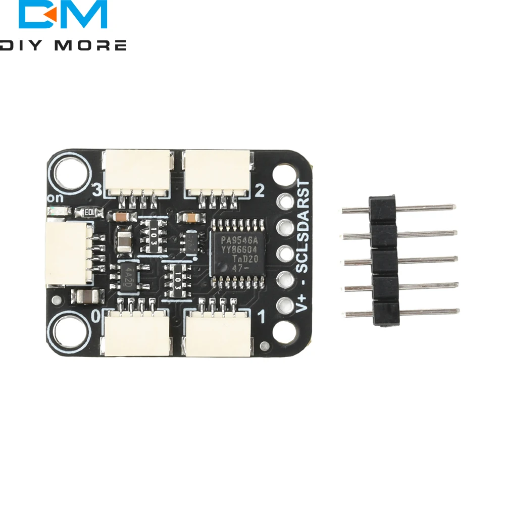 Multiplexeur I2C 4 canaux 2,3 V-5,5 V PCA9546 compatible avec l'interface STEMMA QT/Qwiic