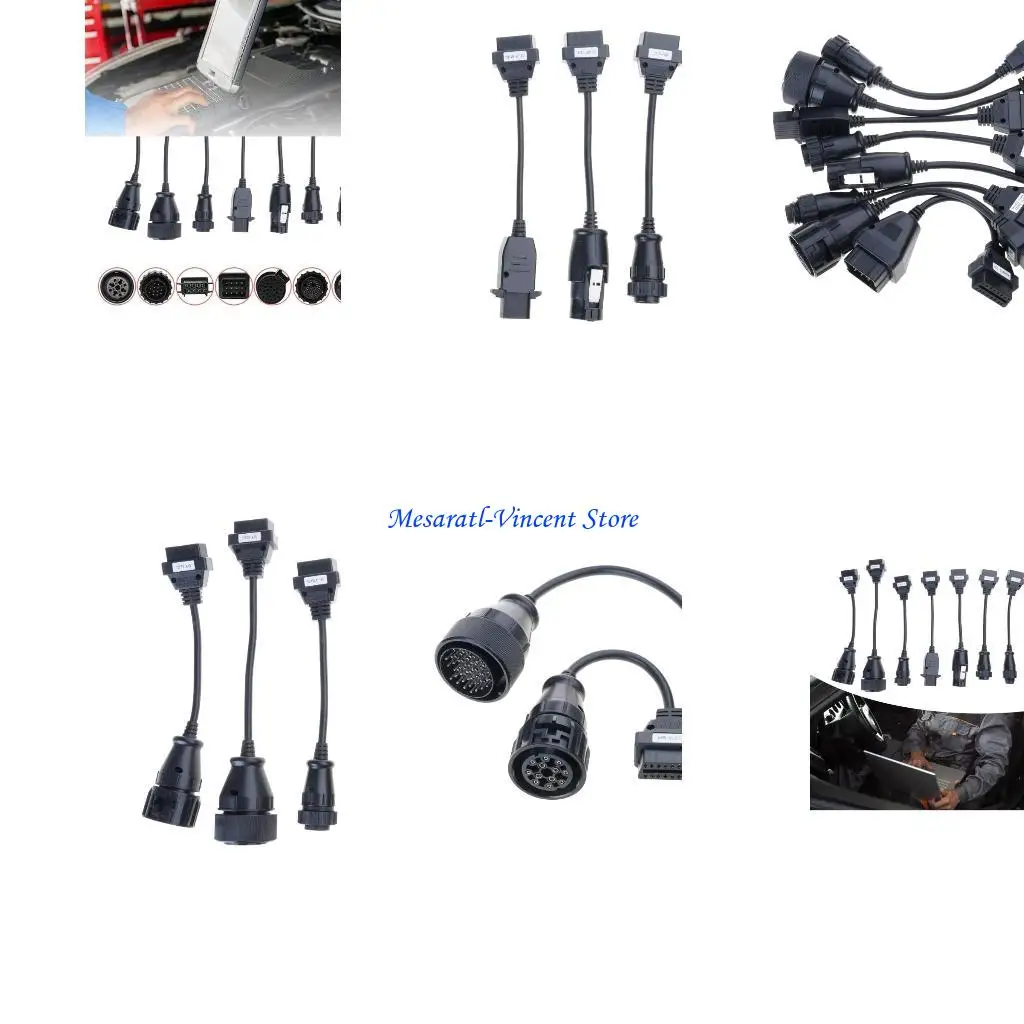 

A70F Коммерческий автомобиль диагностический адаптер разъем шнурного кабеля Адаптер Адаптер АБС, подходящее для управления