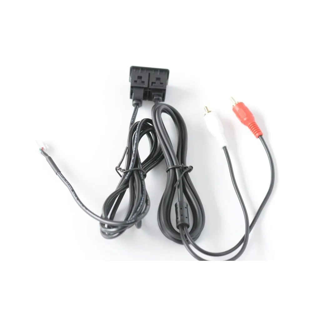 Car AUX+USB C Audio Interface Panel for Toyota For Honda For Bmw Dashboard Installation Black ABS 2.2x3.4CM 5V