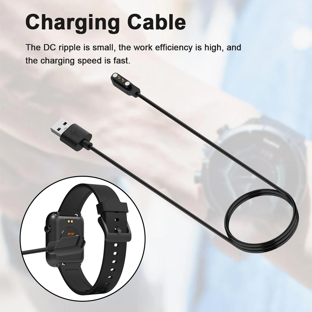 Magnetic USB Charging Cable Power Charge Wire Replacement USB Charger Charging Dock Cable for CMF Watch Pro 2/CMF Watch Pro 1