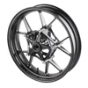 BMW S1000RR 2010 2011 2012 2013 2014 2015 2016 2017 2018 & S1000R 2014-2018 오토바이 전륜 림 CNC 알루미늄 블랙 2