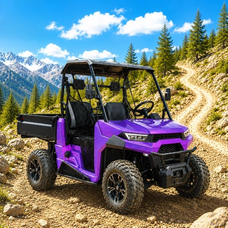 Factory Direct Diesel Farm UTV 4x4 High Ground Clearance Offroad Vehicle For Wet Rice Paddy Agriculture Supply