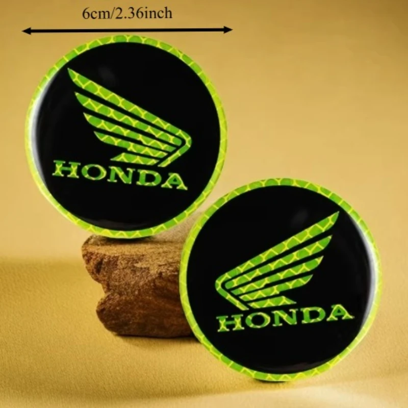 

HONDA Motorcycle Joint Logo Sticker 3D Drip Glue Circular Label Suitable for Honda HONDA CBR600 650 1000 Universal