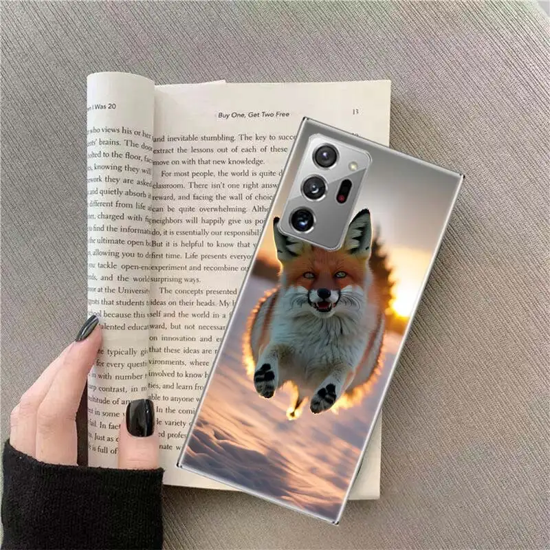 Interesting And Adorable Animal Jumps Phone Case For Samsung S24 S23 S22 Ultra S21 Plus Galaxy S20 FE S10 Lite S10E S9 S8 S7 S6