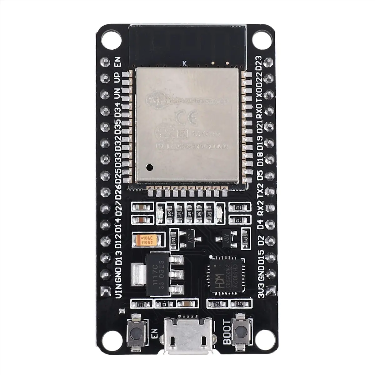 Placa de Desarrollo DT82 - Nueva Versión CH9102X WiFi+Bluetooth de Ultra Bajo Consumo de Energía, Doble Núcleo, Similar a ESP-32 ESP-32S