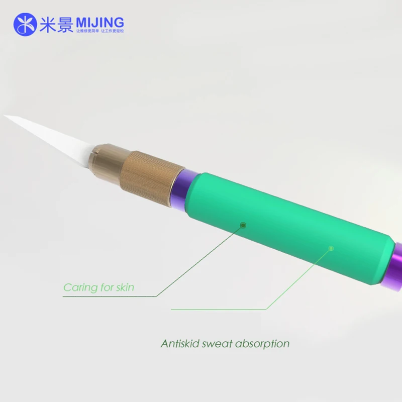 Mijing 6 шт. 1 комплект защитный рукав для рукоятки ножа противоскользящая изоляция серия фантомный халт поглощение пота для рукоятки