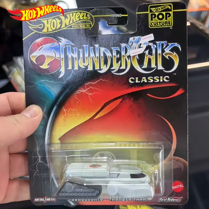 

Hot Wheels Premium Thundercats Classic Thunder Tank 1/64 Diecast Metal Model Vehicle Pop Culture Boys Toys Collectible Kids Gift