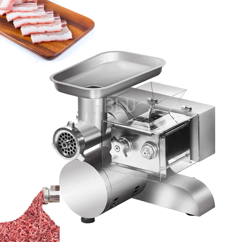 Household Meat Cutting Machine Price Pig Skin Cutting Machine Fresh Chicken Breast Grinder