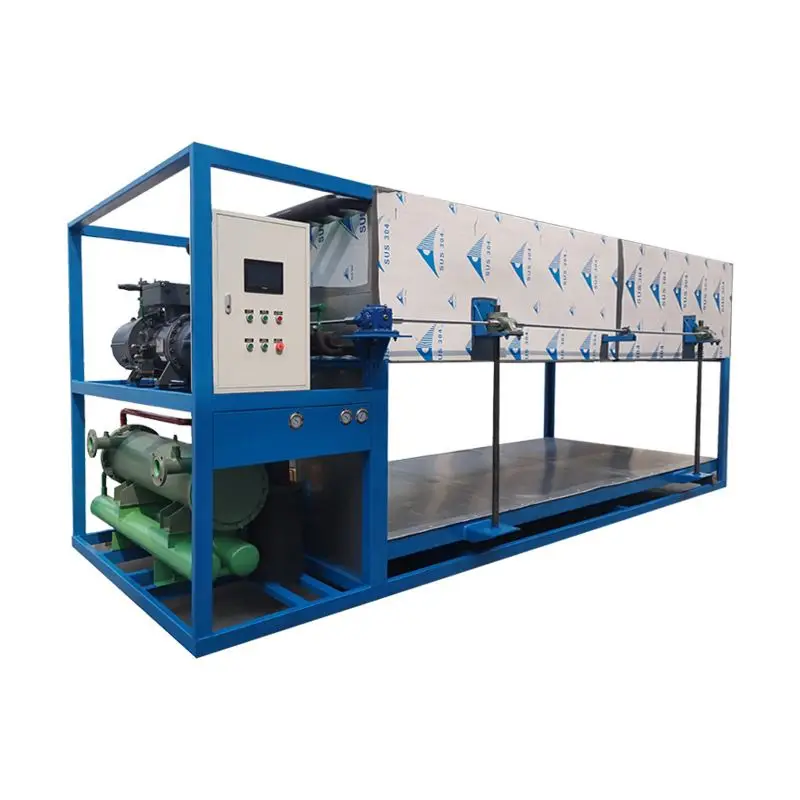 20ton Ice Block Machine With Low Failure Rate And Long Service Life; Block Ice Equipment For Refrigerating Seafood In Ports