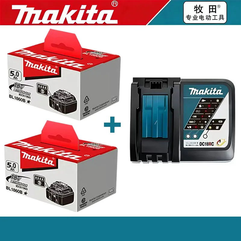 

100% Original Makita 18V 6.0Ah battery, for Makita BL1830， BL1830B， BL1840 ，BL1840B ，BL1850 BL1860B power tools battery