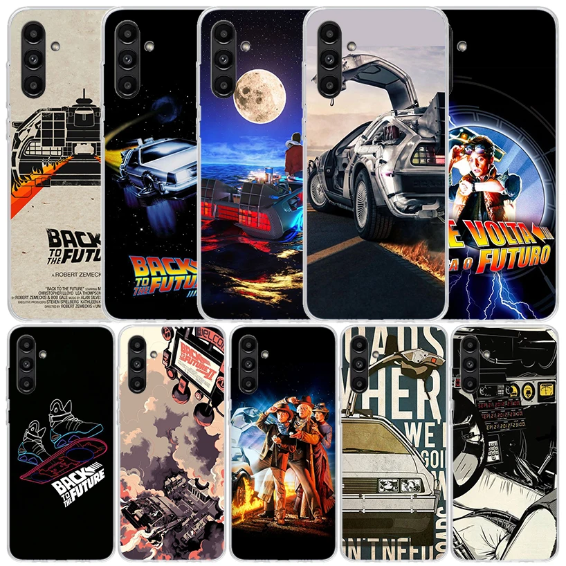 Back To The Future TV Cover for Samsung Galaxy A17 A37 A57 A16 A26 A36 A56 A15 A14 A55 Phone Case A13 A53 A25 A35 A24 A34 A23 A3