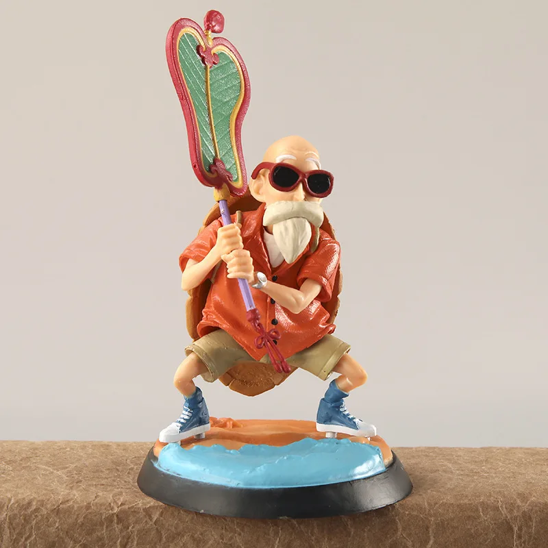 Dragon Ball Anime CharactersMaster Roshi Figure,Kame Sennin Figure Anime Statues Figurine PVC Figure Standing Posture Collection