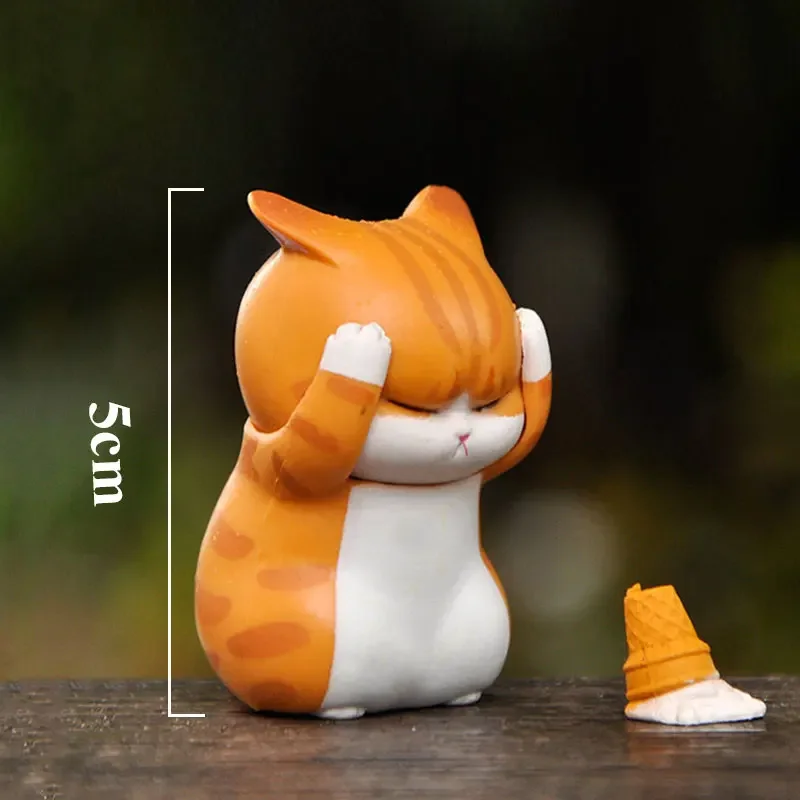 1 sztuk/3 sztuk zabawa Mini kot tajemnicze pudełko śliczne gniew i wyrażenie kotów pudełko z niespodzianką urodziny dla dzieci prezent na boże narodzenie