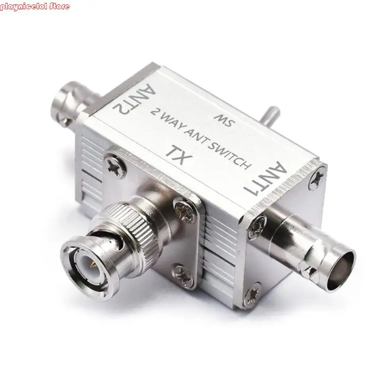 E8BA 2 Port Coaxials مفاتيح مع حماية أرضية لذلك 239 BNC موصلات لراديو HAMS CB 100W 0-50MHz العملية