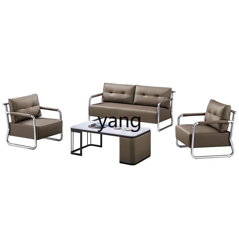 

LH office sofa modern simple business reception meeting guest sofa coffee table