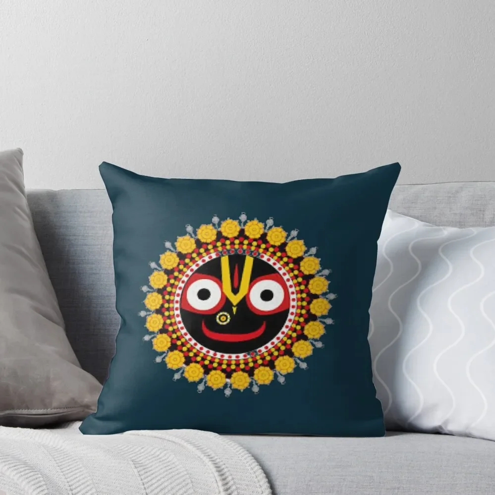 

Lord Jagannath Throw Pillow Covers For Sofas anime girl pillow