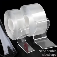 1/3/5m Nano Tape Transparent Double Sided Tape Super Adhesive Reusable Waterproof Tape Kitchen Bathroom Products