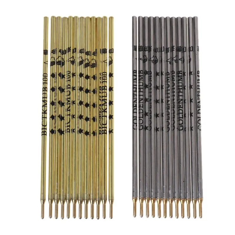 100 ピース/箱親指シルバー鉄パイプリフィル衣類革布切断位置決め特別なマークラインペンシルバー/ゴールドロッド