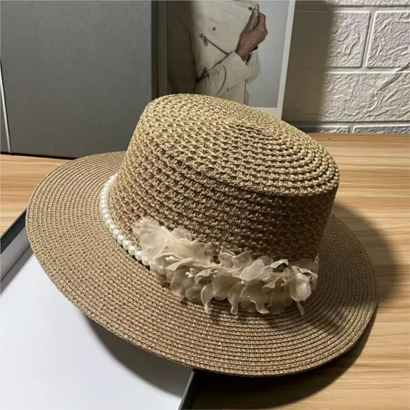 

The new style of flower hat for women's sunshade and is trendy versatile