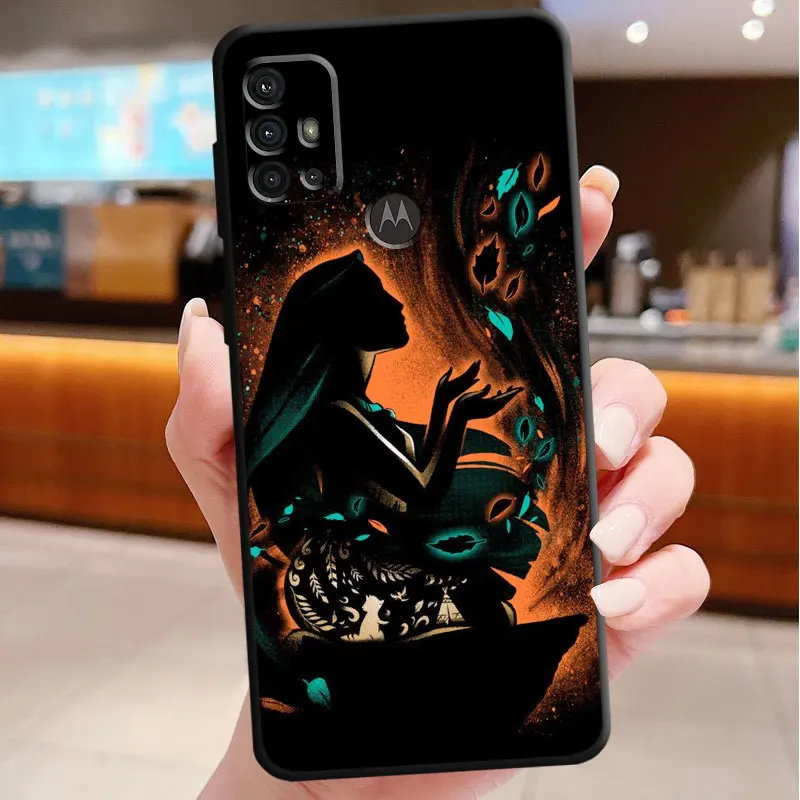 Case for Motorola Moto G32 G71 G72 G22 G73 G60s G30 G52 G53 G50 G60 G51 G31 Villain Disney Princess Funda Cases Silicone Cover image 3