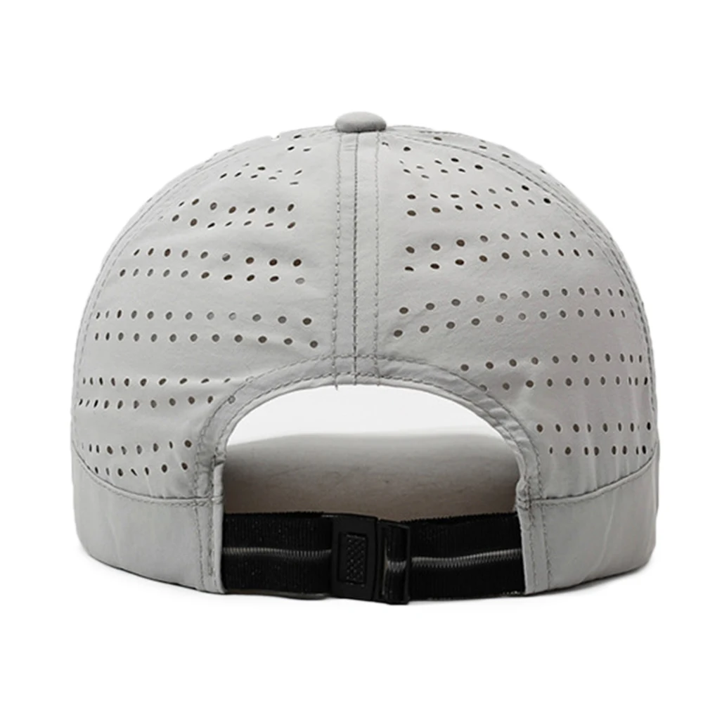 FS Gray Short Brim Baseball Cap For Men Women Summer Fast Dry Trucker Hats Outdoor Breathable Hole Golf Caps Gorras Mujer 2026