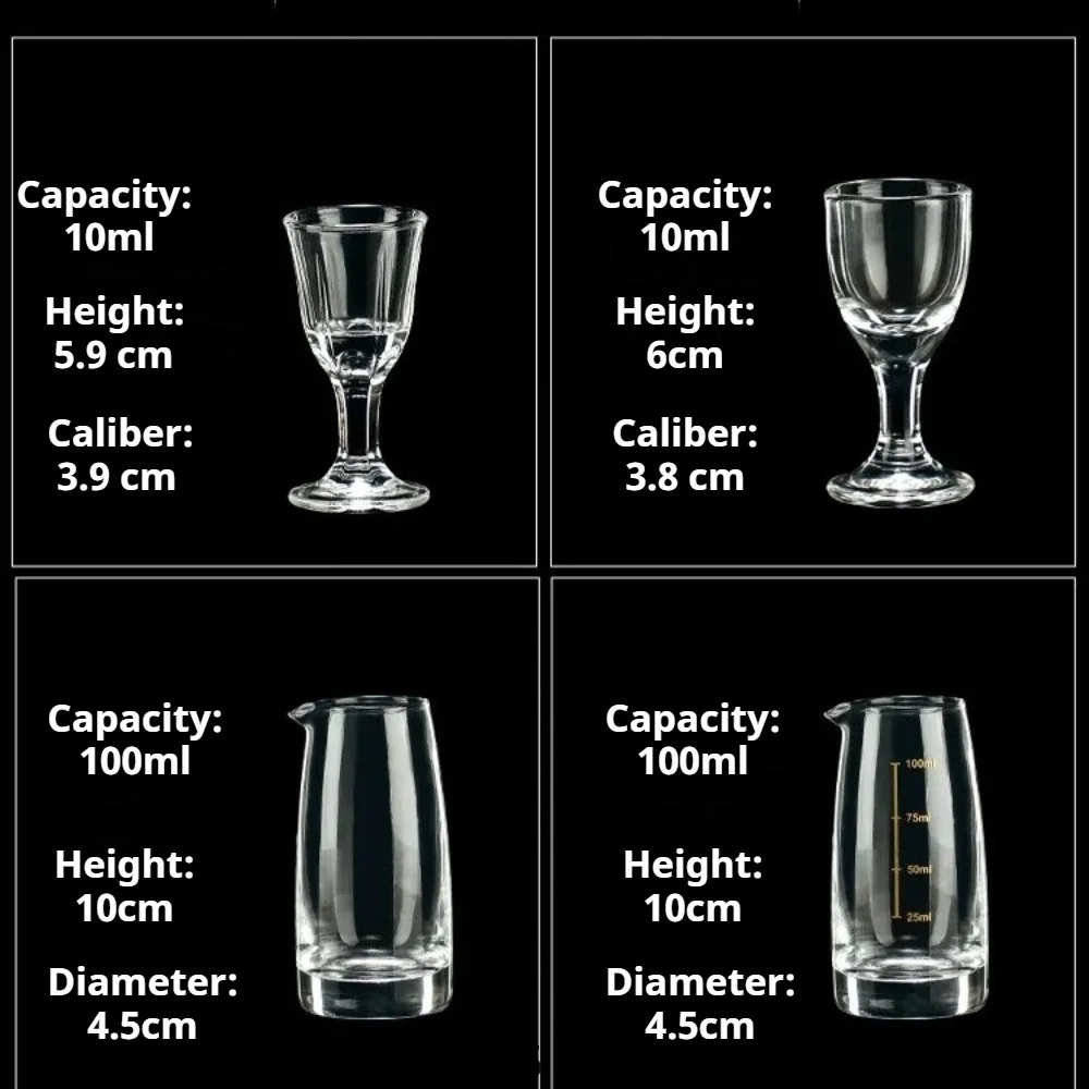 Crystal Glass Wine Splitter Set Short Cup Set Liquor Glass Wine Dispenser Vodka Brandy Chinese Wine Glasses Cup Gift for Man