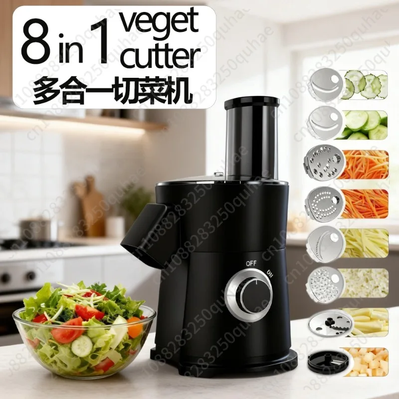 Automatic Salad Maker,Multifunctional Electric Cheese & Vegetable Slicer Shredder