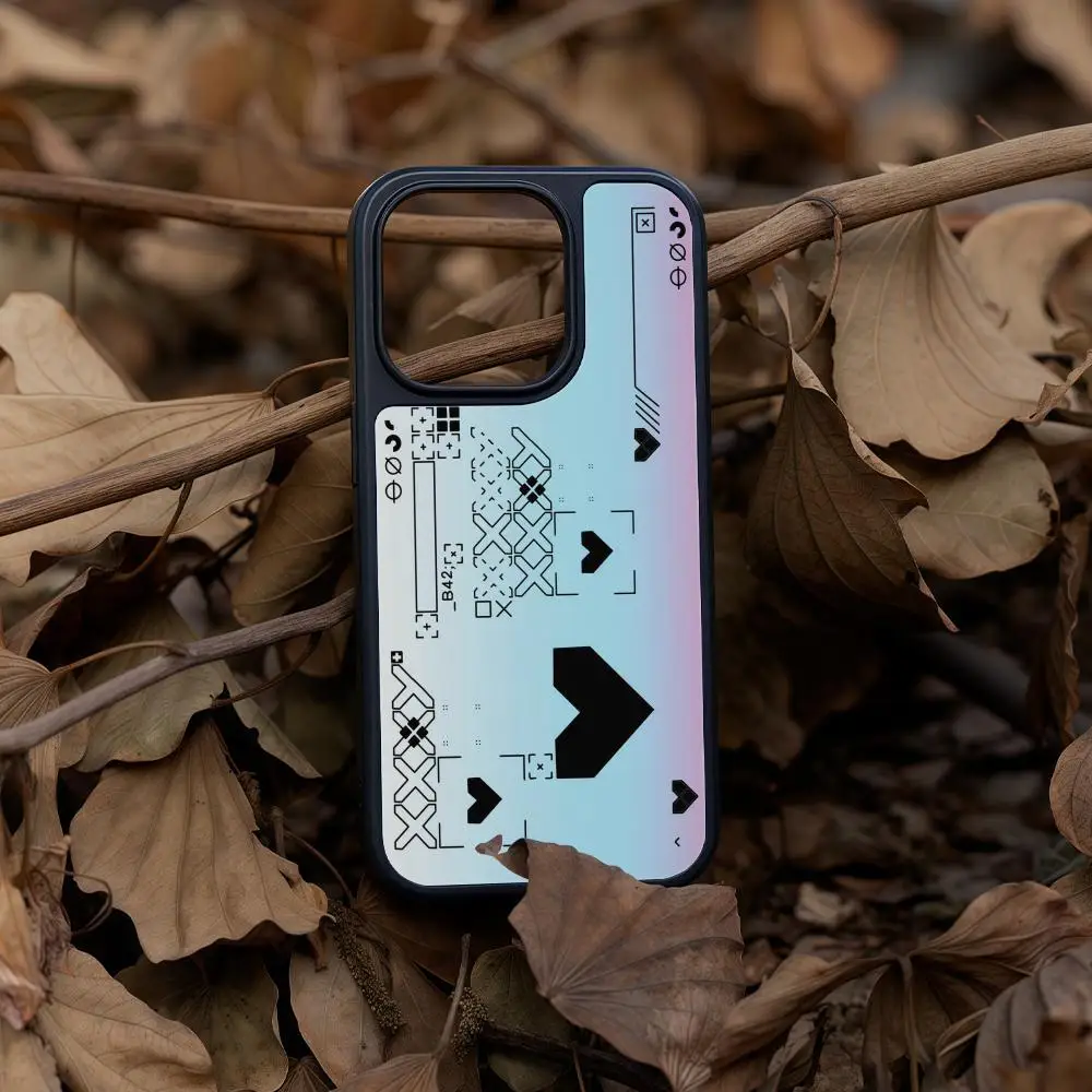 Чехол для телефона C-CSGO Printstream для iPhone 17, 16, 15, 14, 13, 12, Pro Max Plus, черная рамка, акриловый твердый корпус из углеродного волокна