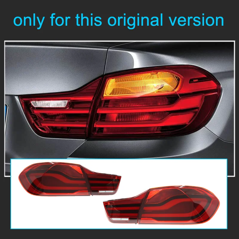 1 Pair LED Tail Light Assembly for BMW 4 Series M4 F32 F33 F36 F82