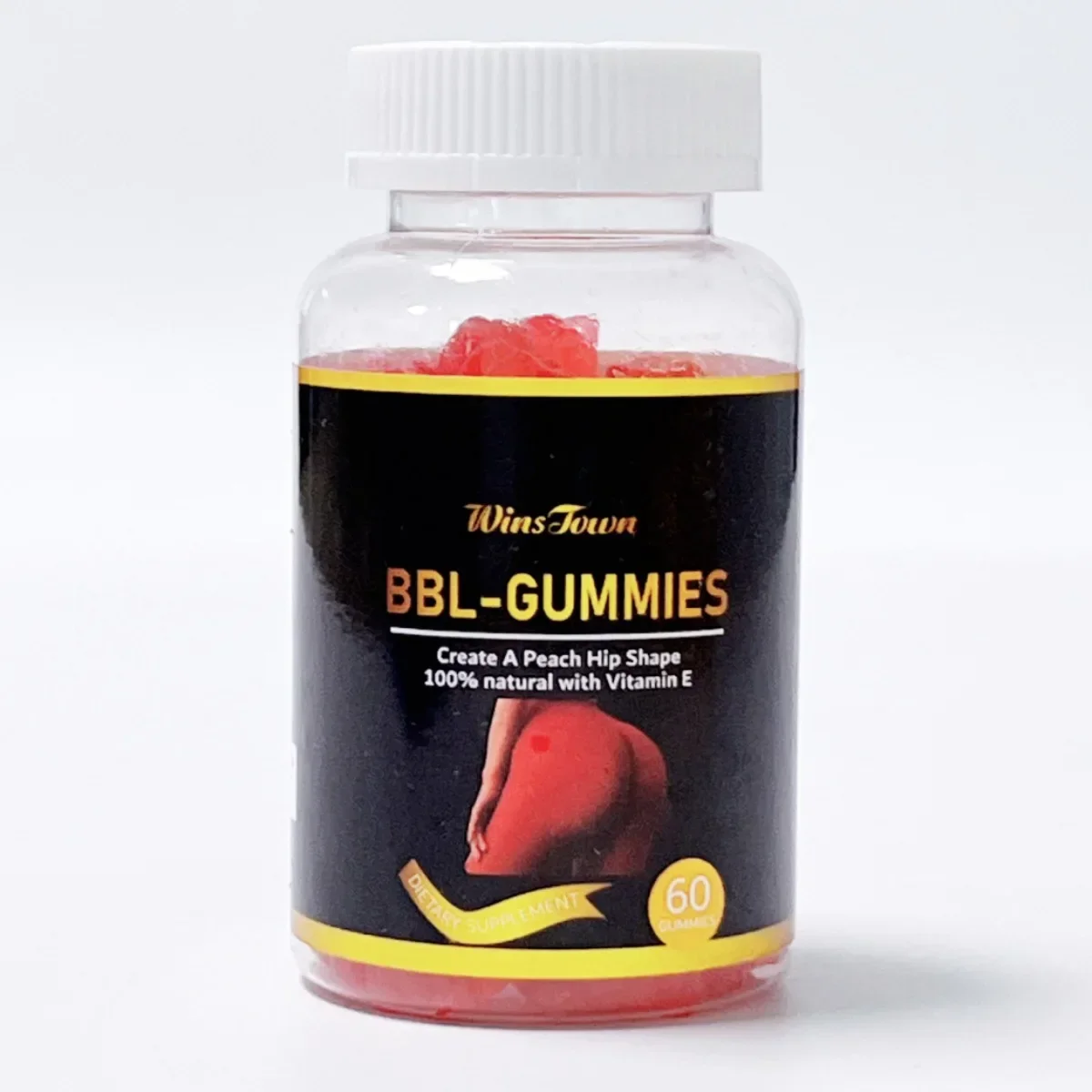 1 bottle of BBL buttocks boosting gummies to enhance immunity balance nutrition supplement vitamins