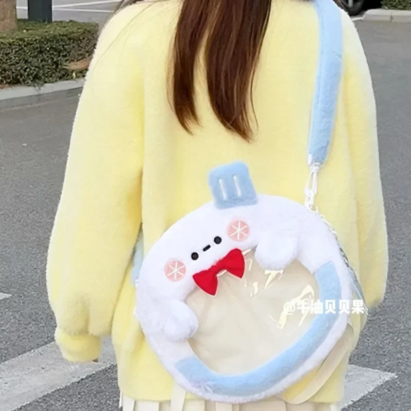 Fan Genuine Xavier Rafaye Zayne Sylus Y2K Love And Deep Space Itabag Plush Big Mouth Bag High Beauty Academy Style Backpack New