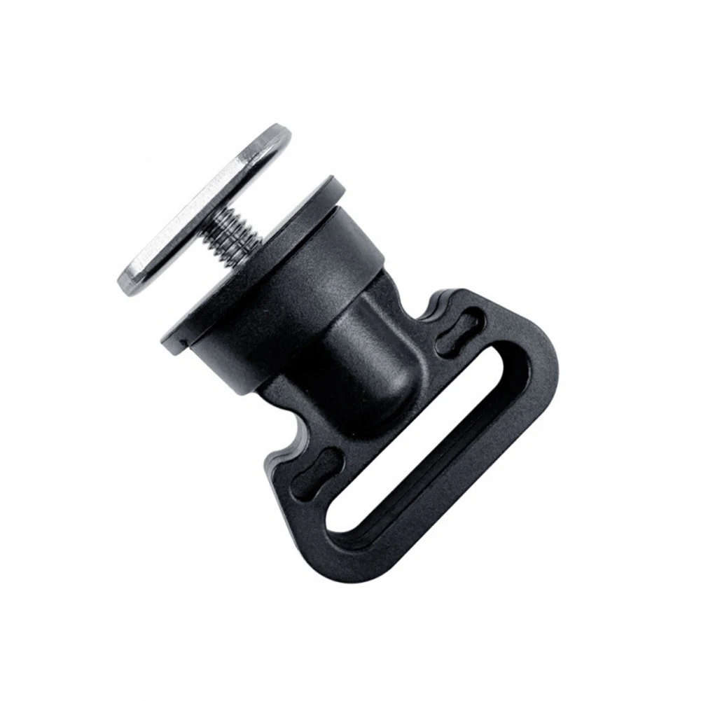 nylon rope hitch and slide track ring for kayak fishing boats and canoes designed for use with flat webbing and elastic view 4