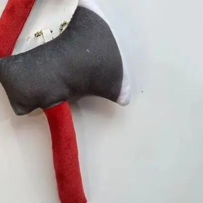 

Creative Simulation Small Axe Plush Doll Stuffed Toy Keychain Pendant Girl Backpack Charm Bag Ornaments Funny Birthday Gift