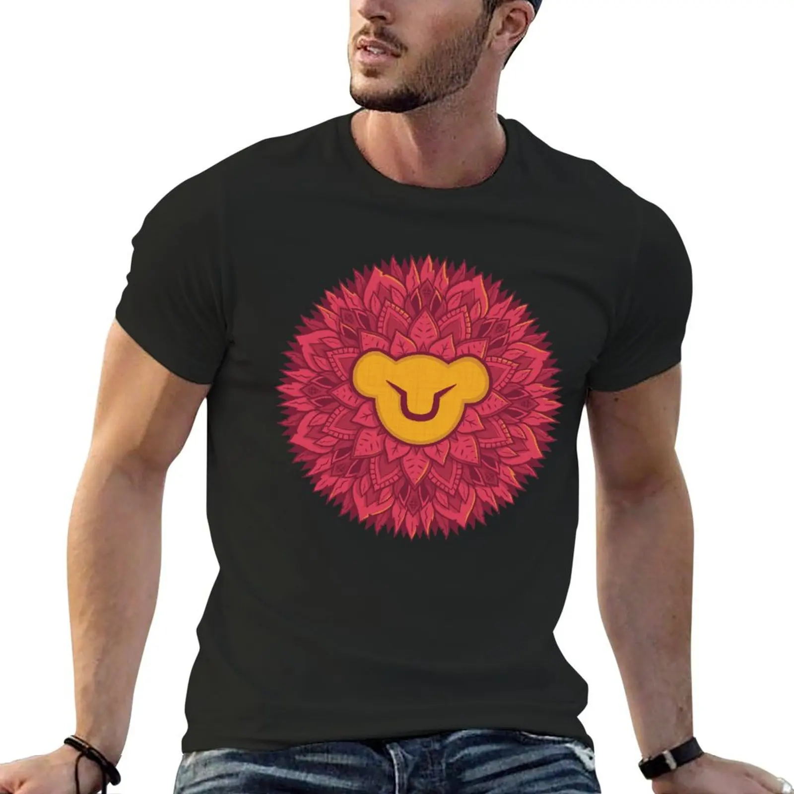 

Leaf Mane King T-Shirt man clothes sublime summer 2025 Short sleeve tee men