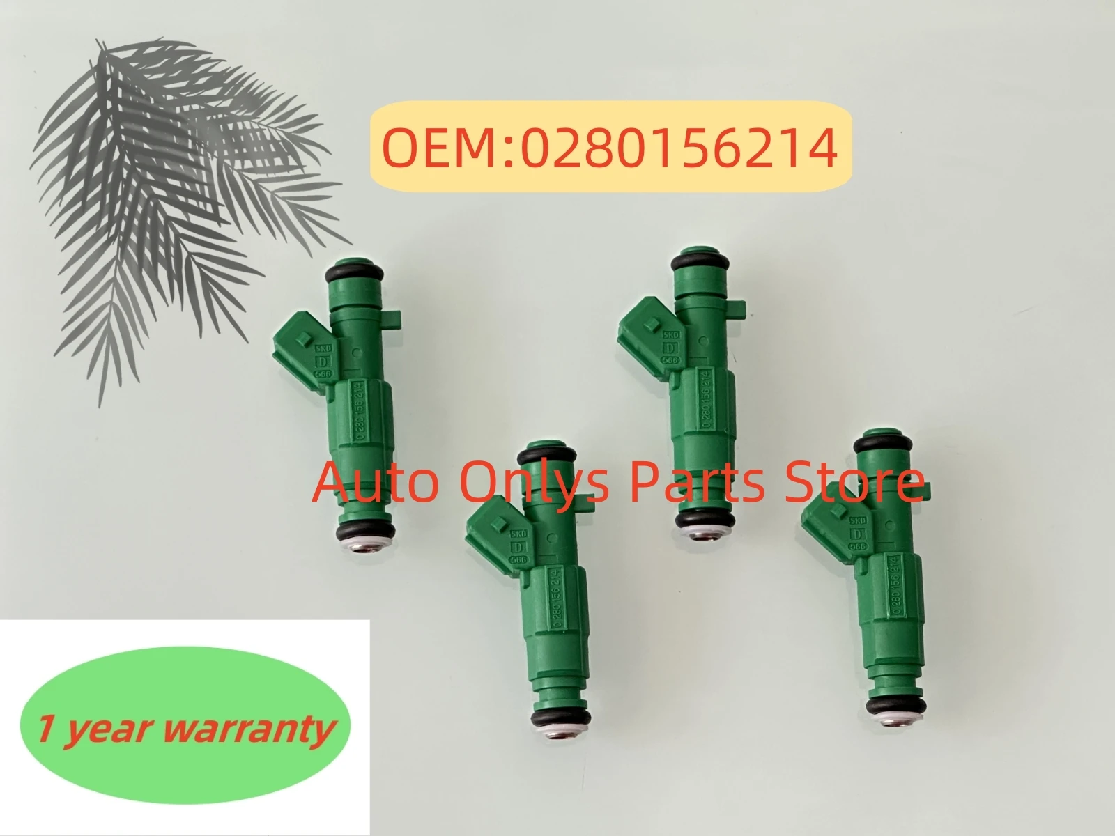 4pcs 0280156214 New Engine Fuel Injector For Chevrolet Corsa Montana Meriva 1.8L 8v 93309823 Car Accessories Injection Nozzle