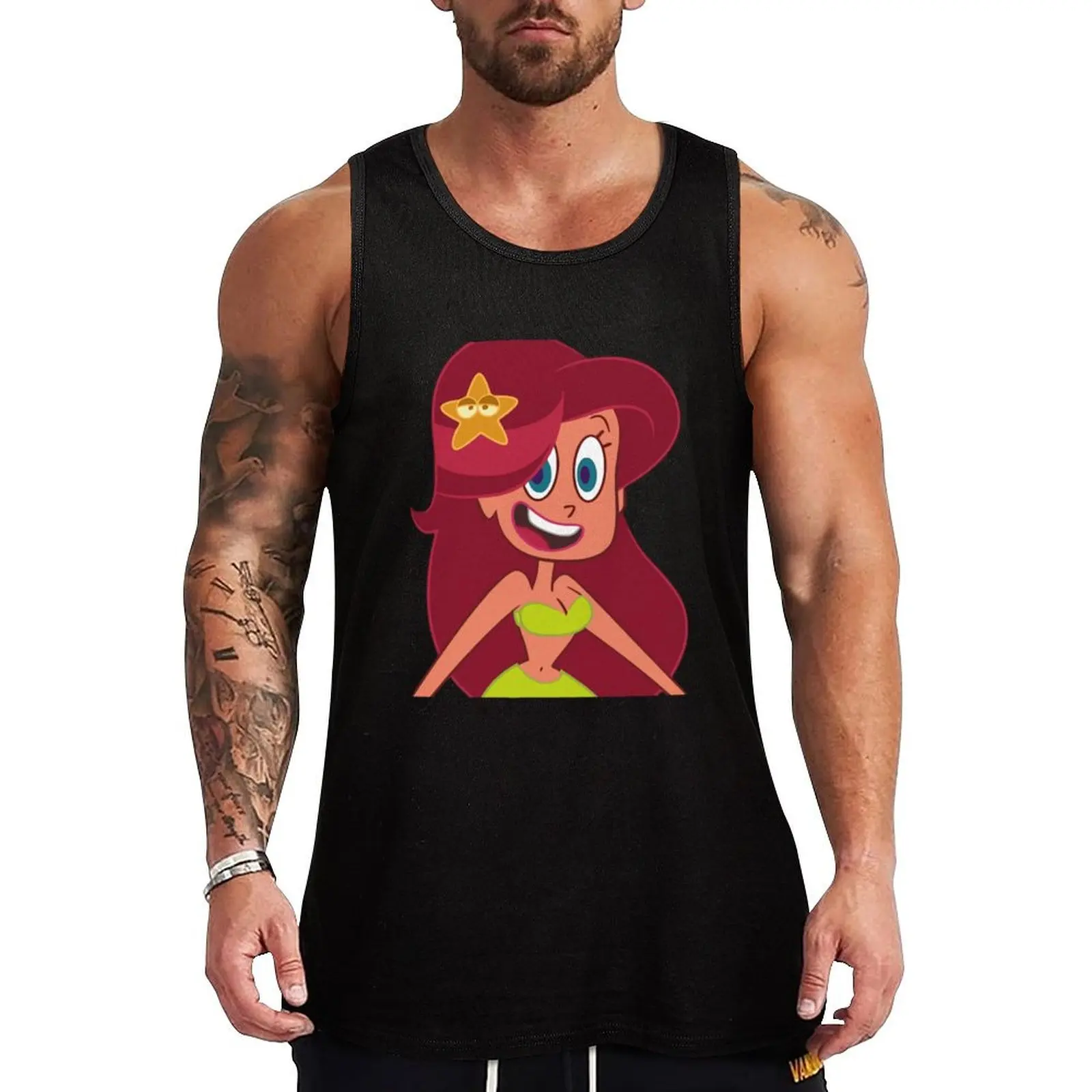 

Zig & Sharko Tank Top Men sleeveless tee bodybuilding men Man clothes for gym Men's tops